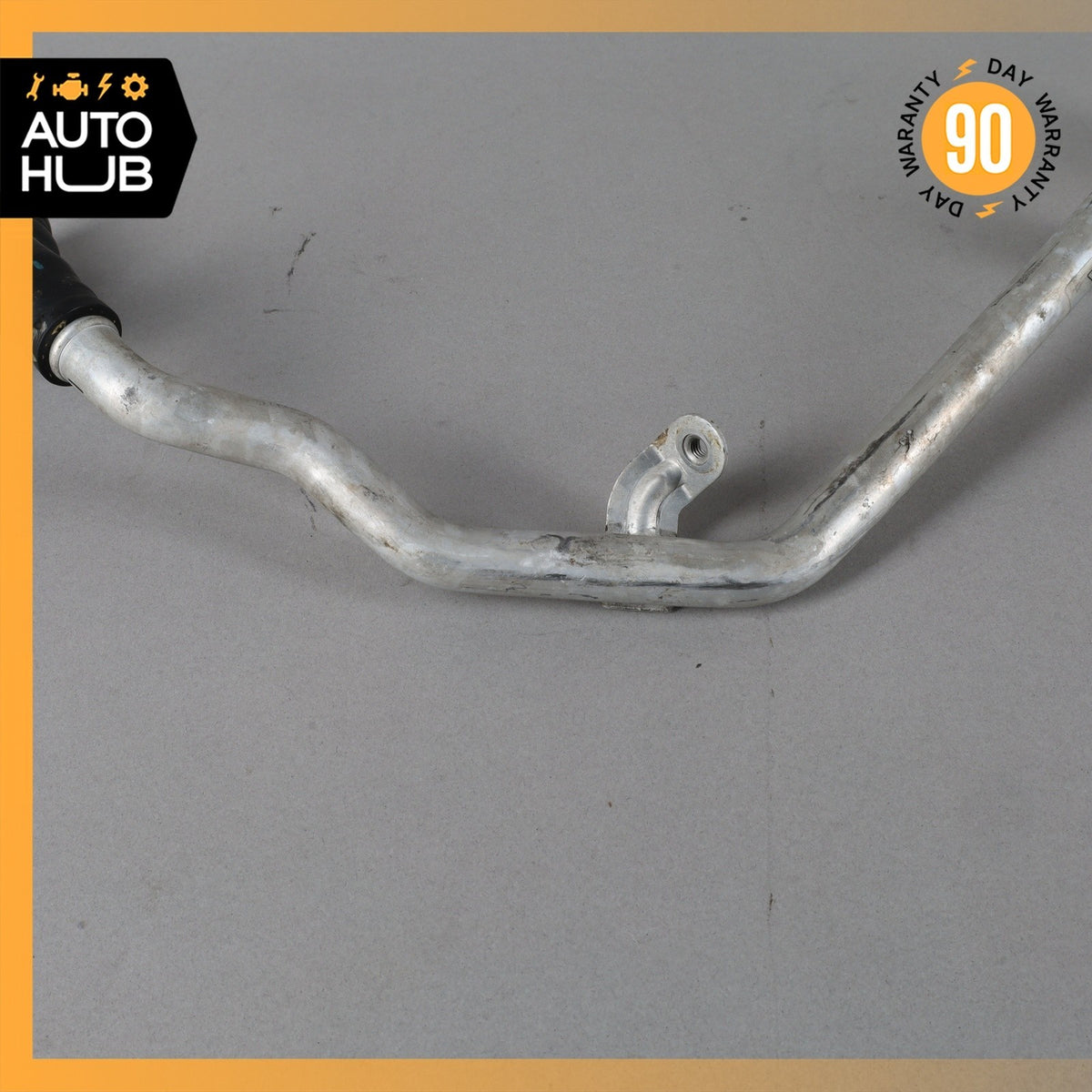 Porsche Panamera 970 Engine Coolant Hose Pipe Line 97010604504 OEM - photo 4