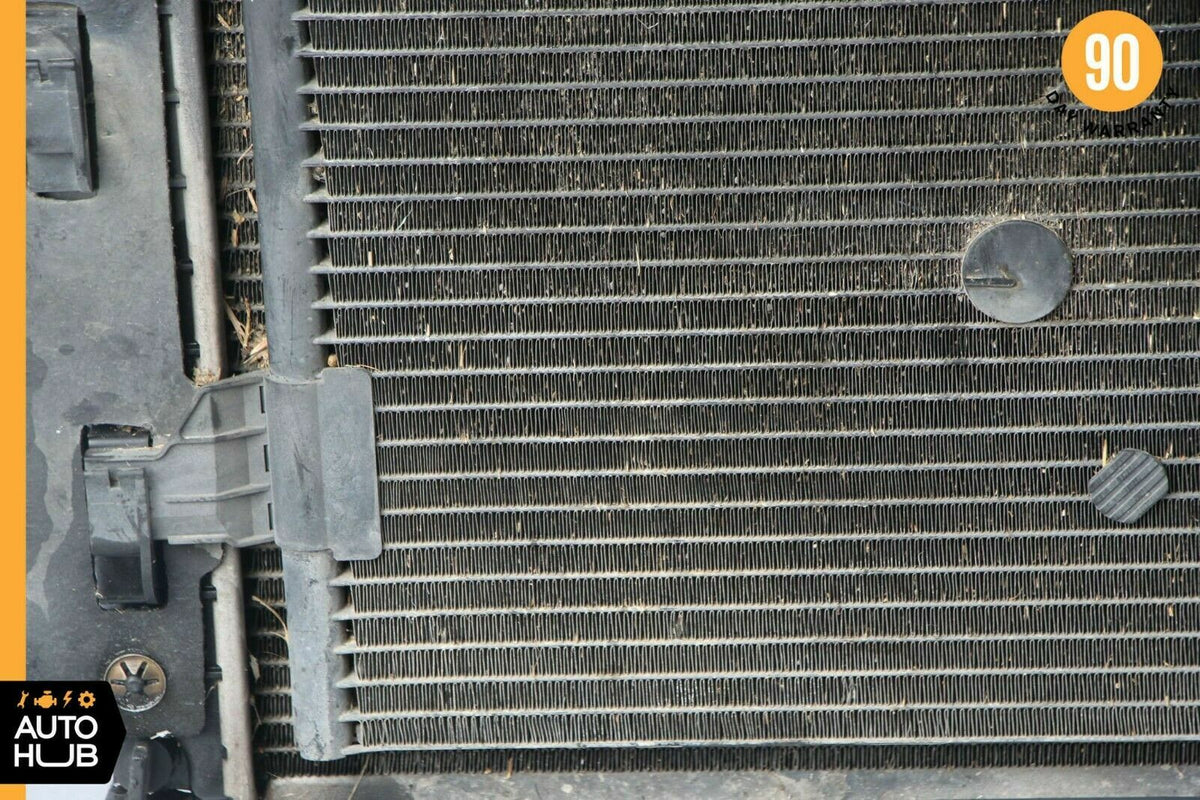 98-05 Mercedes W163 ML350 ML320 Engine Cooling Radiator AC A/C Condenser OEM - photo 4