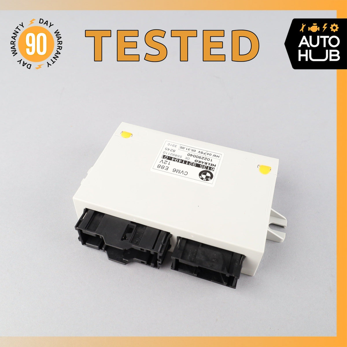 BMW E88 128i 135i Convertible Folding Top Roof Control Module OEM - photo 1