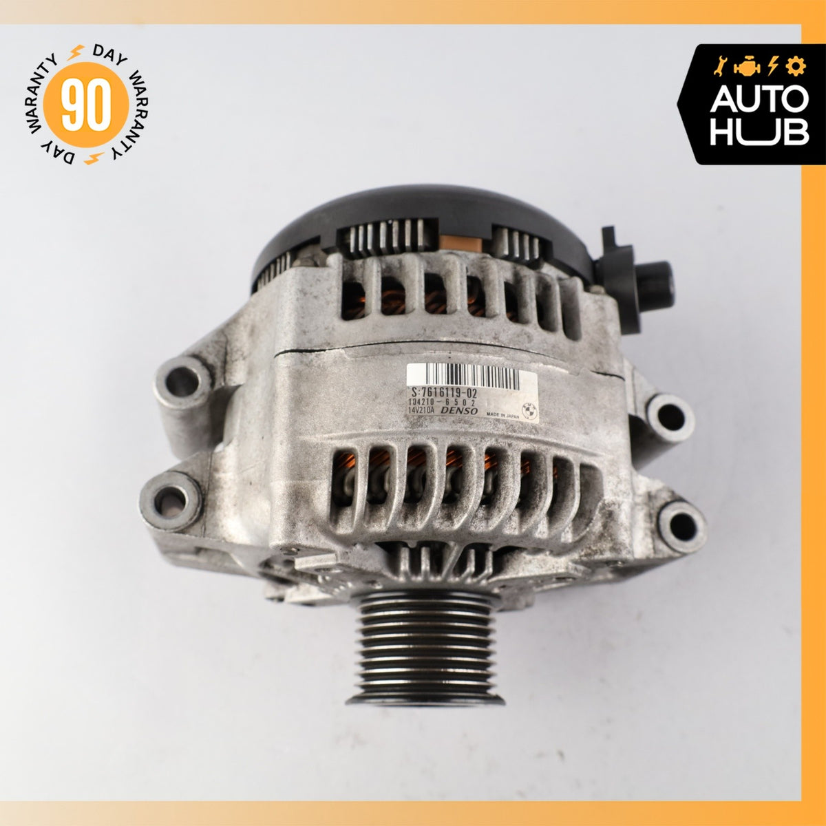 12-19 BMW F15 X5 X6 X3 X4 Engine Motor Generator Alternator 7616119 OEM - photo 7