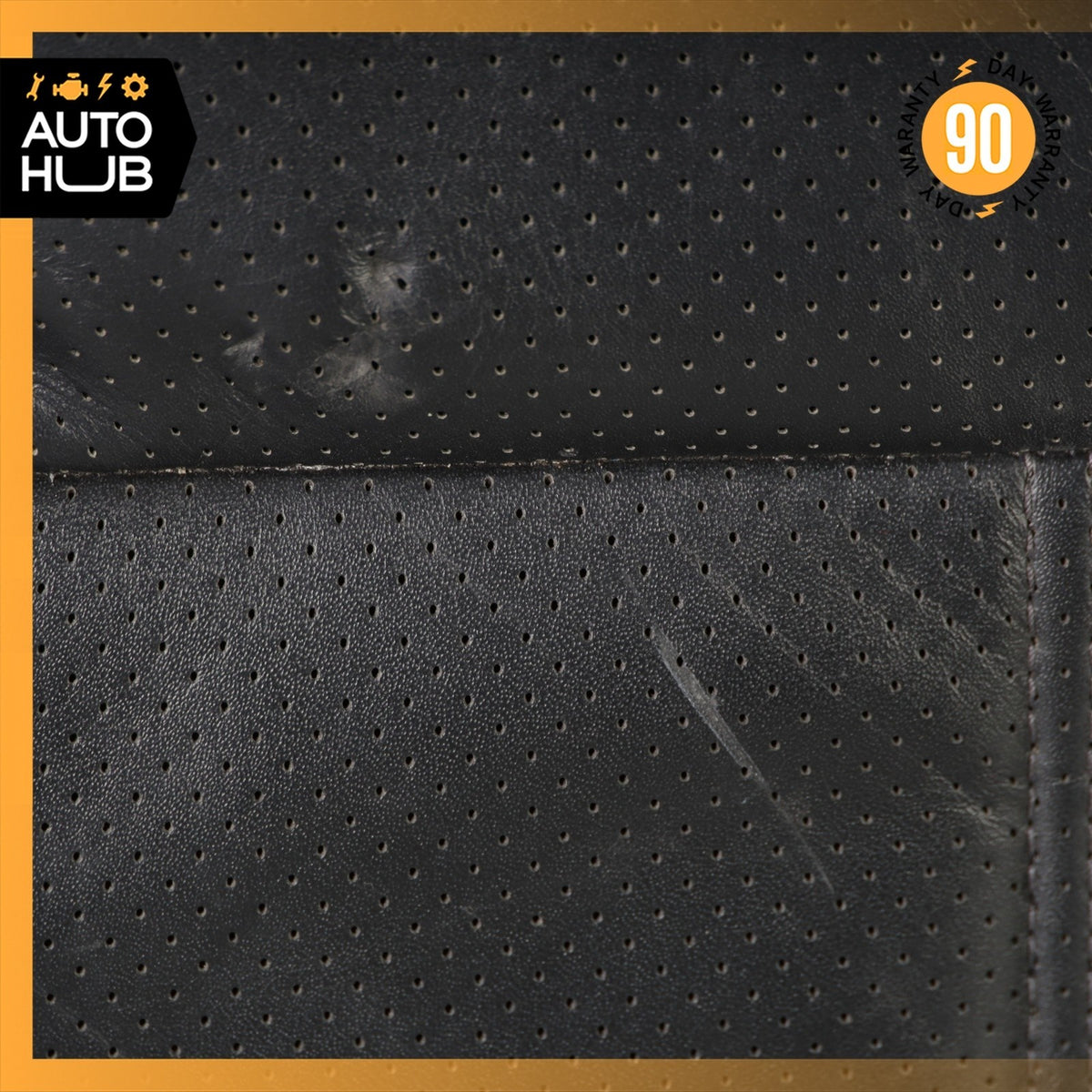15-18 Porsche Macan 95B Front Left Lower Bottom Seat Cushion Leather Black OEM - photo 9