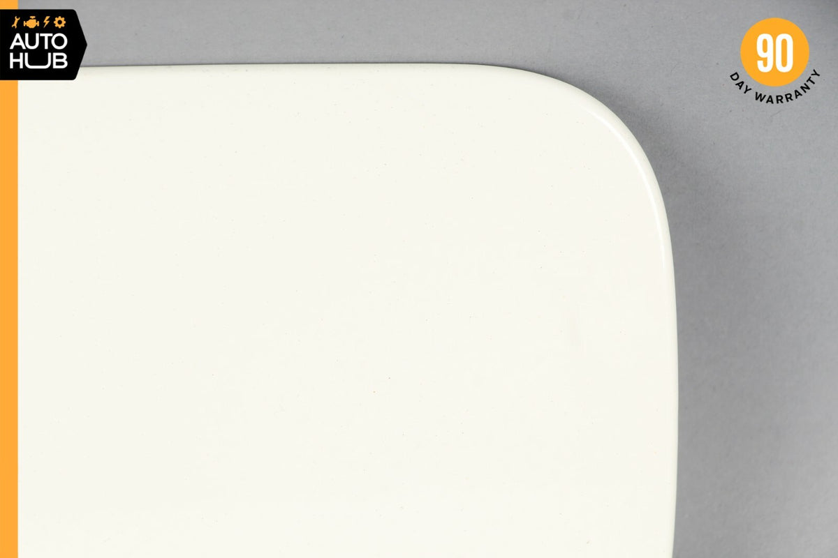 07-13 Mercedes W221 S550 S350 Fuel Door Lid Gas Tank Cover White 2217570006 OEM - photo 3