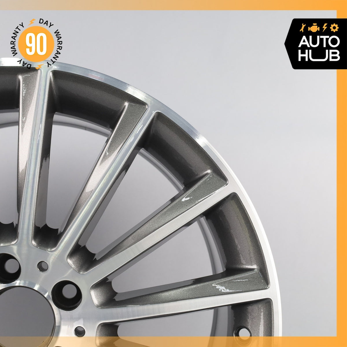 Mercedes W205 C300 C400 C43 AMG 8.5 x 19 19" Rear Wheel Rim 2054011400 OEM - photo 4