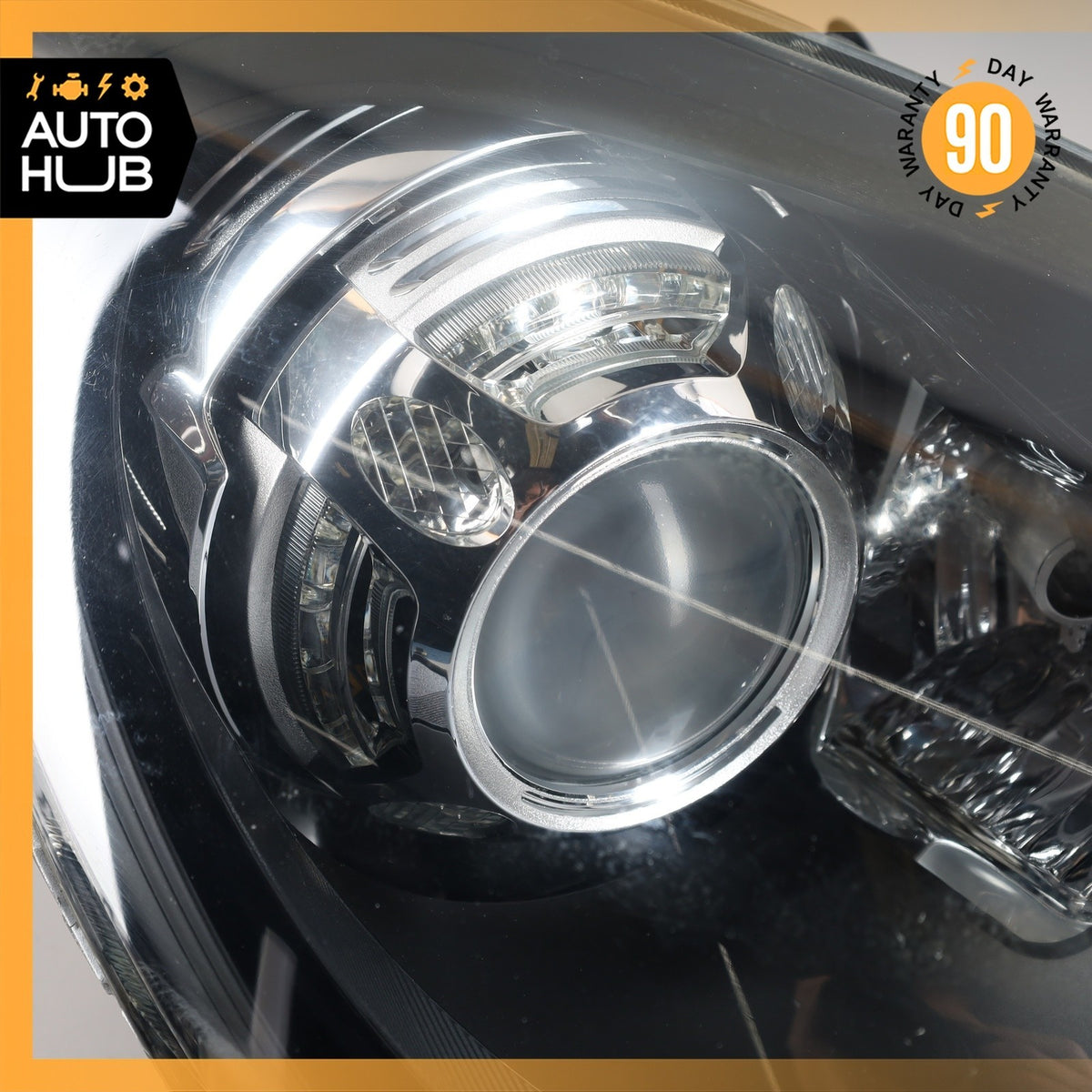 11-14 Porsche Cayenne 958 GTS Right Headlight Lamp Bi-Xenon 7P5941032BH OEM 92k - photo 10