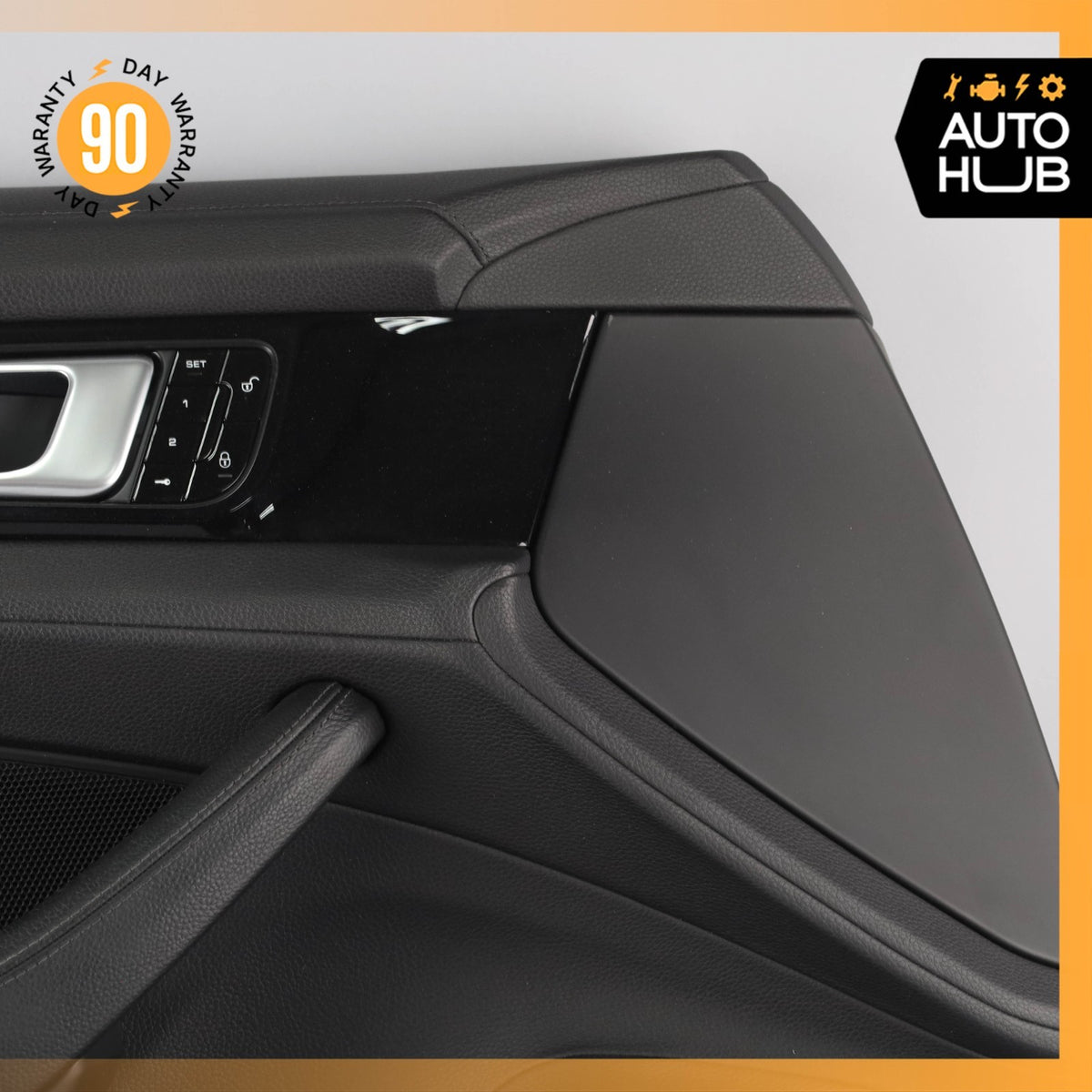 17-23 Porsche Panamera 971 Front Left Interior Memory Door Panel Black OEM 87k - photo 7