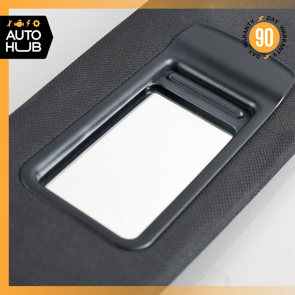 11-16 BMW F10 550i Left Driver Side Sunvisor Sun Visor Black 51168038165 OEM - photo 6