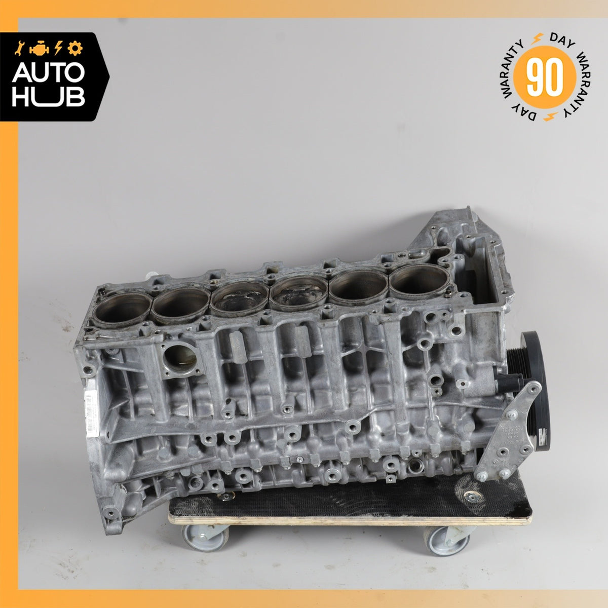 12-19 BMW F01 740i X5 X3 3.0L Straight Six N55B30 Engine Motor Block OEM - photo 13