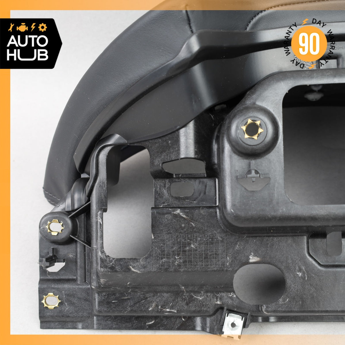 11-18 Porsche Cayenne 958 Upper Dashboard Dash Board Cluster Cover Black OEM - photo 9
