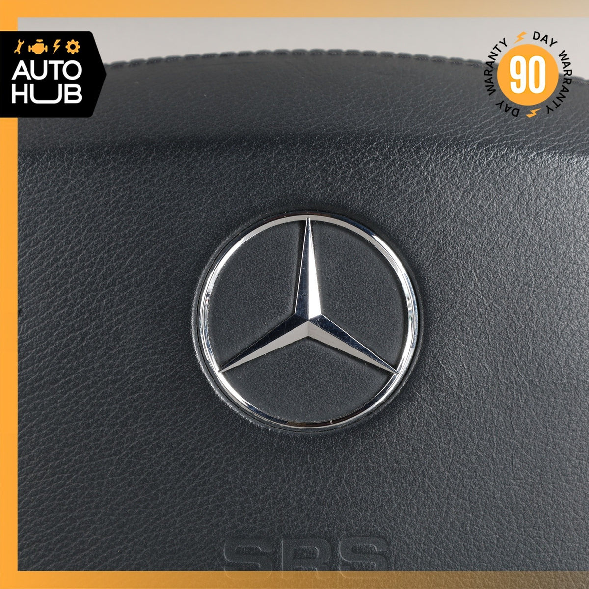 00-06 Mercedes W215 CL500 S350 CL55 AMG Steering Wheel Air Bag Airbag Black OEM - photo 5