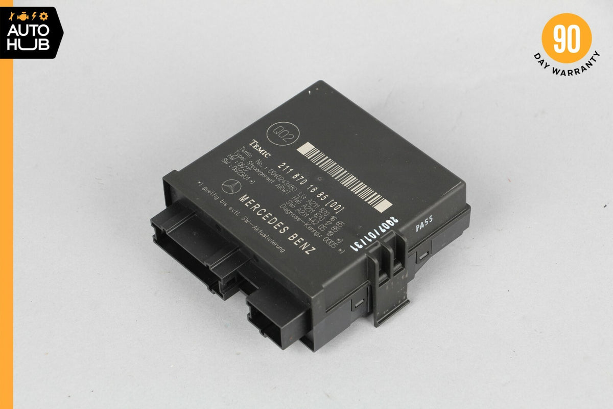 05-09 Mercedes W211 E350 E500 Wagon Trunk Release Opener Control Module OEM - photo 2