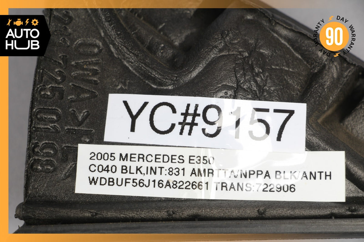 03-06 Mercedes W211 E350 E55 Tweeter Speaker Cover Left Driver Side Black OEM - photo 9