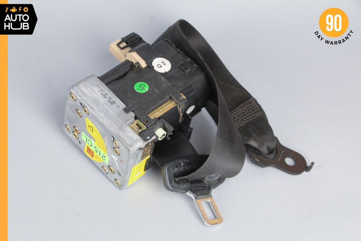 02-06 Mercedes W215 CL500 CL55 AMG Seat Belt Retractor Front Right Black OEM - photo 4