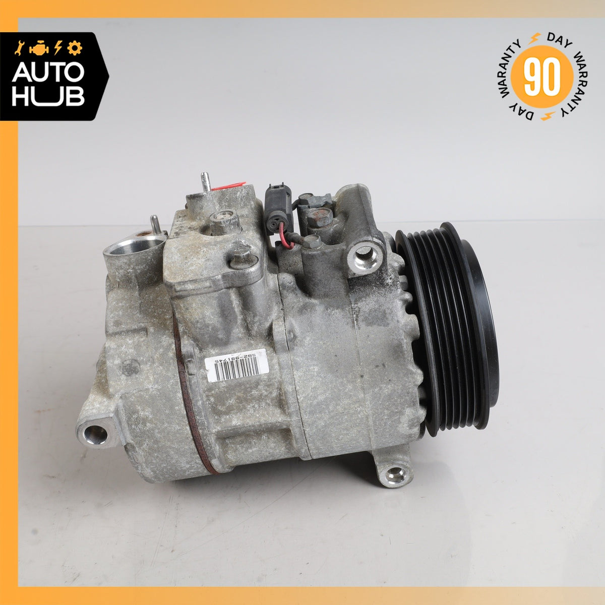 03-09 Mercedes W211 E350 E320 A/C AC Air Condtitioning Compressor 0012308111 OEM - photo 2