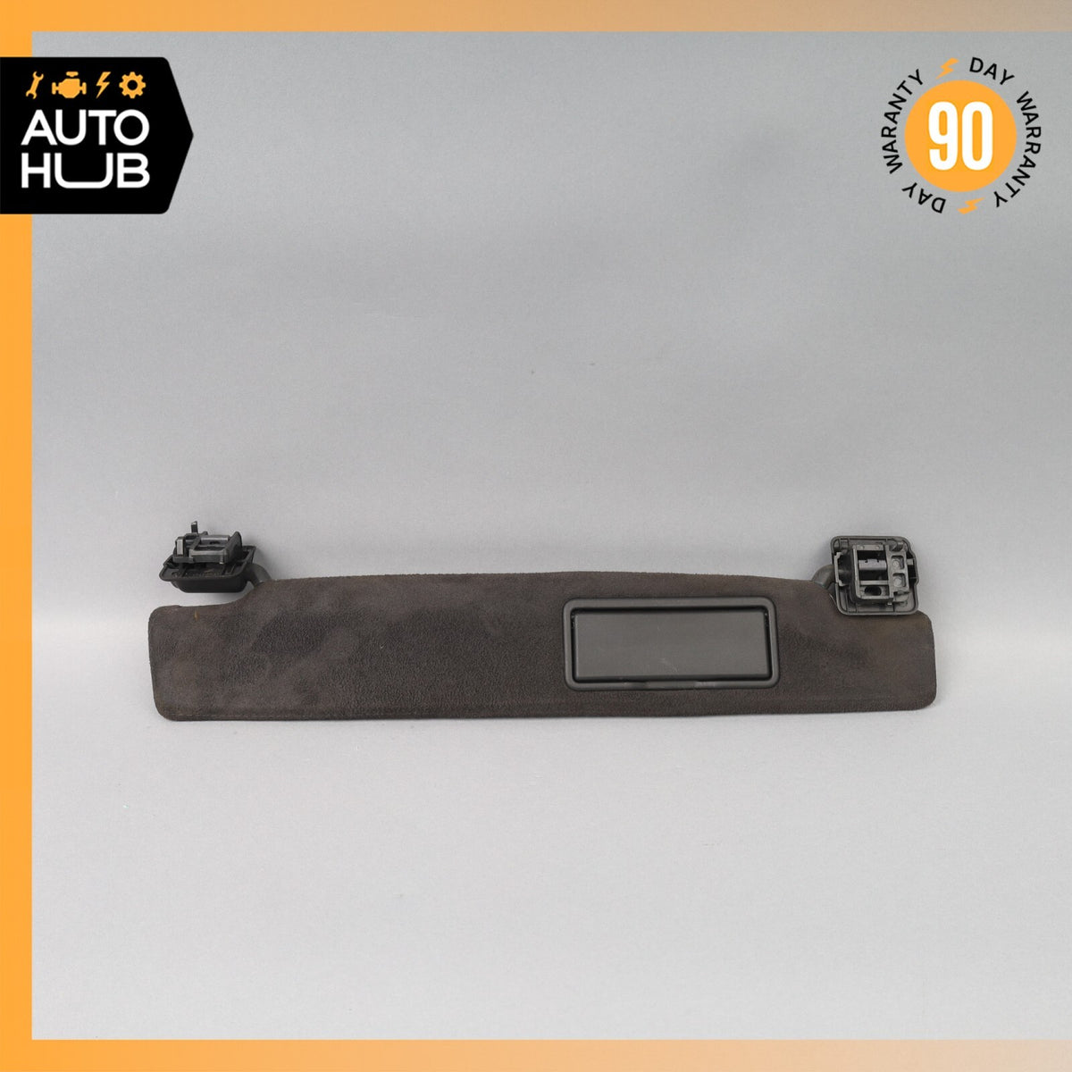 2014 Jaguar X152 F-Type Convertible Right Sun Visor Shade Sunvisor Suede OEM - photo 1