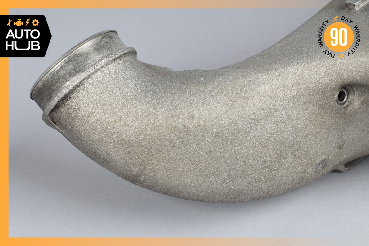 Mercedes R230 SL55 CLS55 E55 AMG Right Engine Kompressor Air Intake Manifold OEM - photo 2