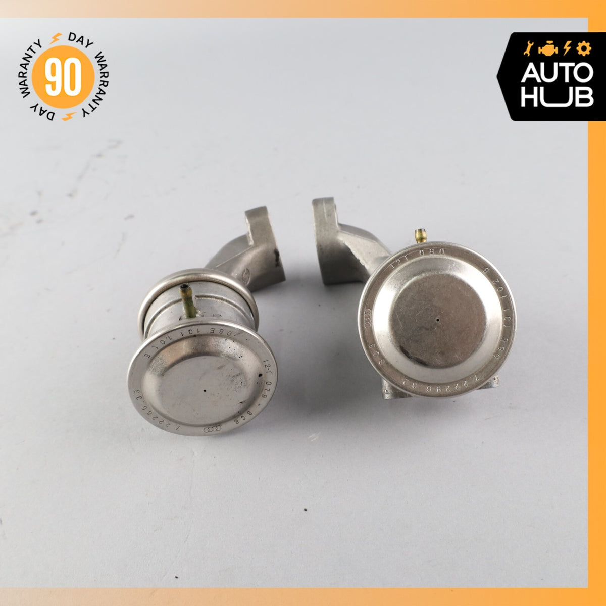 Porsche Cayenne 958 Hybrid Engine Smog Air Pump Check Valve Left & Right Set OEM - photo 5