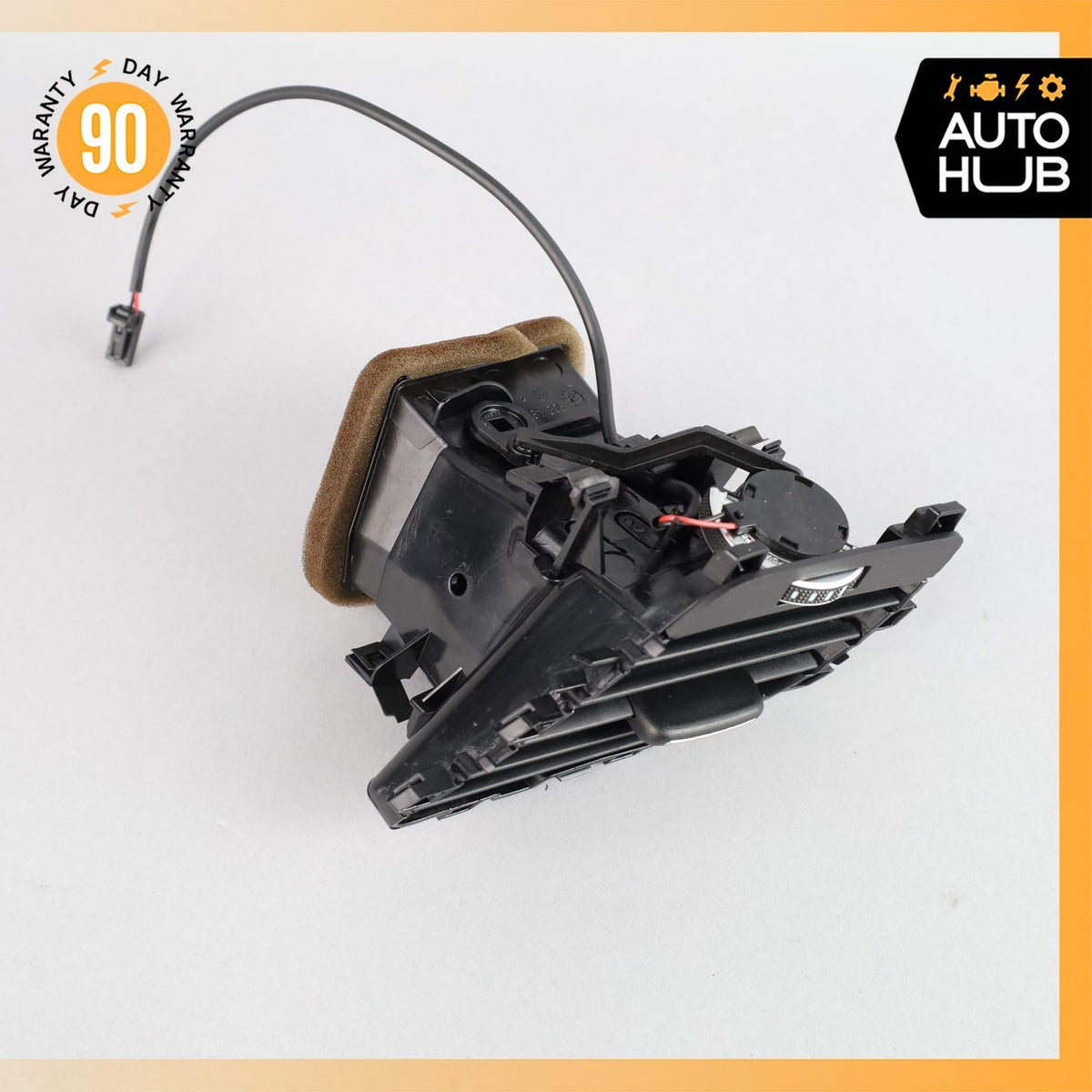 Audi B8 S4 Front Left Dashboard A/C AC Air Vent Black 8K1857186AM OEM - photo 2