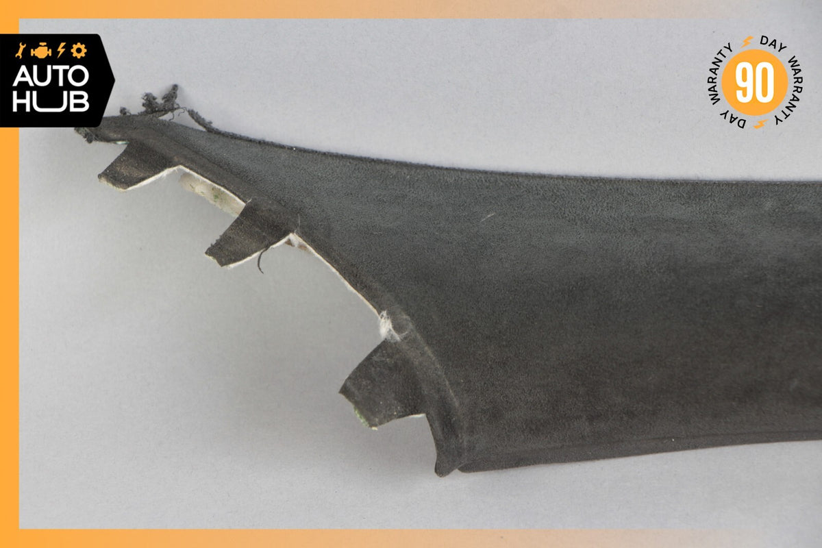 Mercedes W211 E63 E550 Front Right Interior Trim Panel A Pillar Black Suede - photo 5