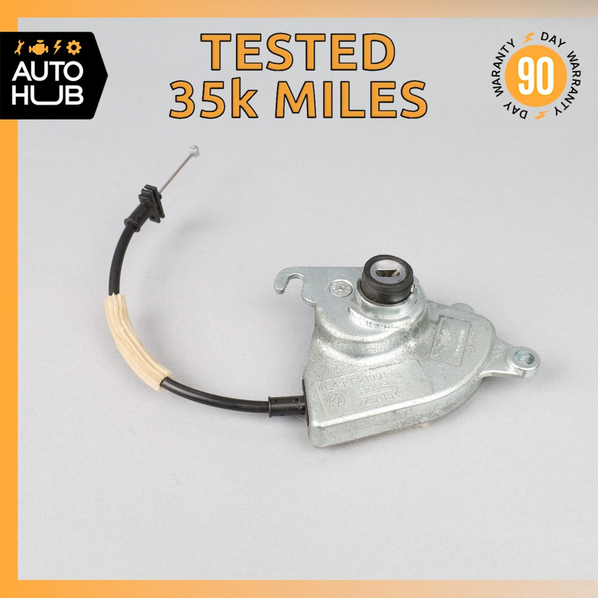 05-16 Aston Martin DB9 DBS Right Passenger Side Door Lock Cylinder OEM 35k - photo 1