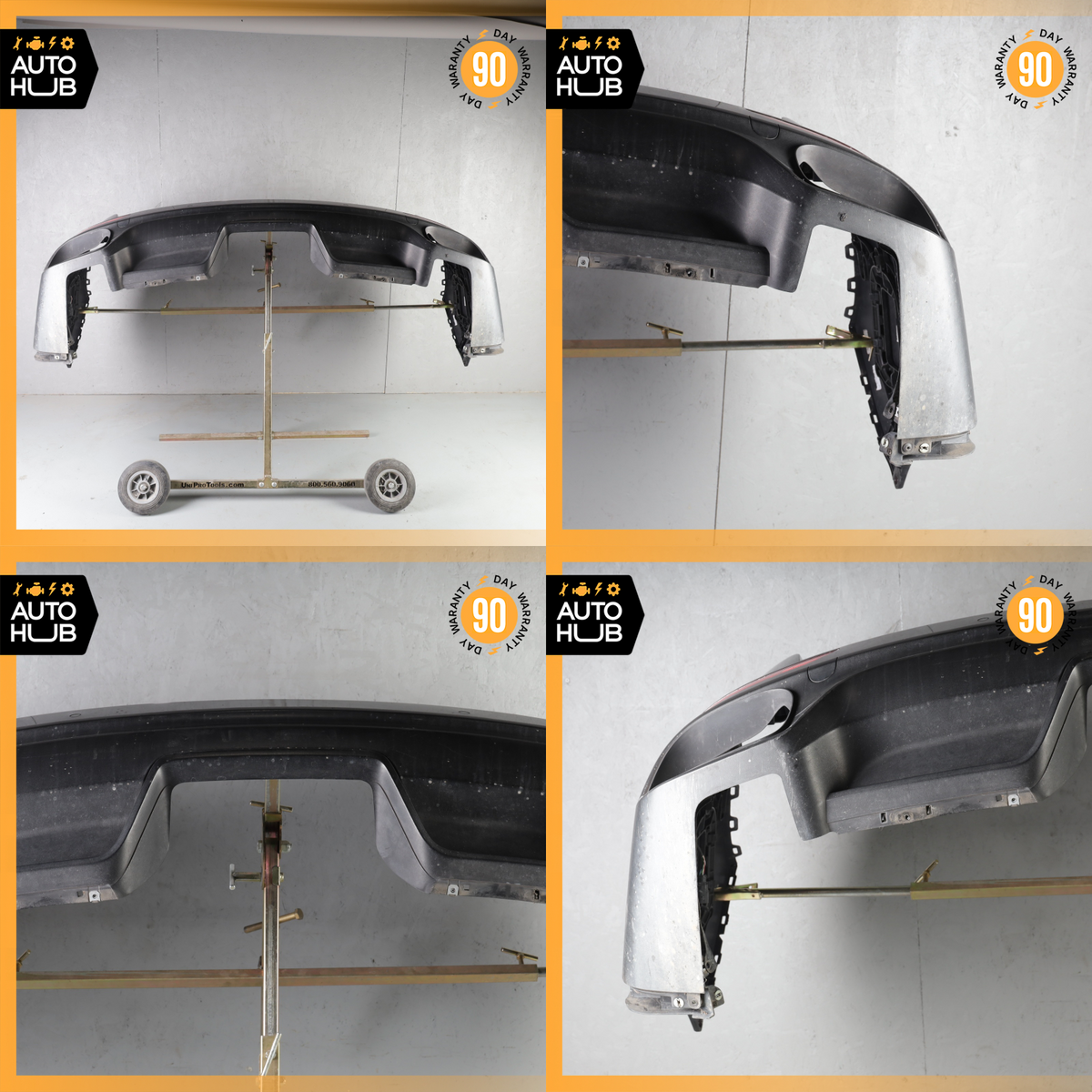 15-18 Porsche Cayenne 958 Rear Bumper Cover Brown OEM - photo 17