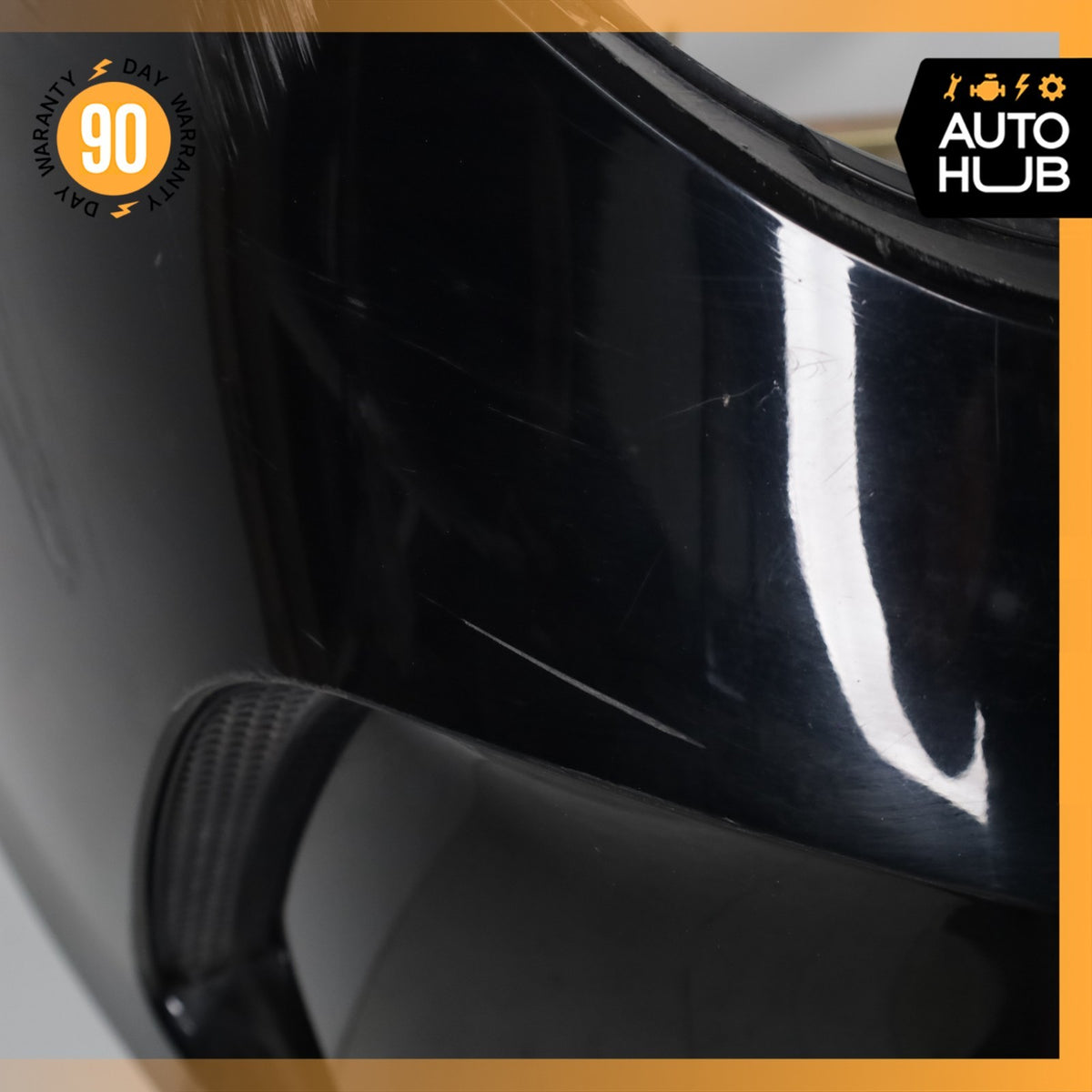 14-16 Mercedes W117 CLA45 AMG Sport Rear Bumper Cover Assembly Night Black OEM - photo 5