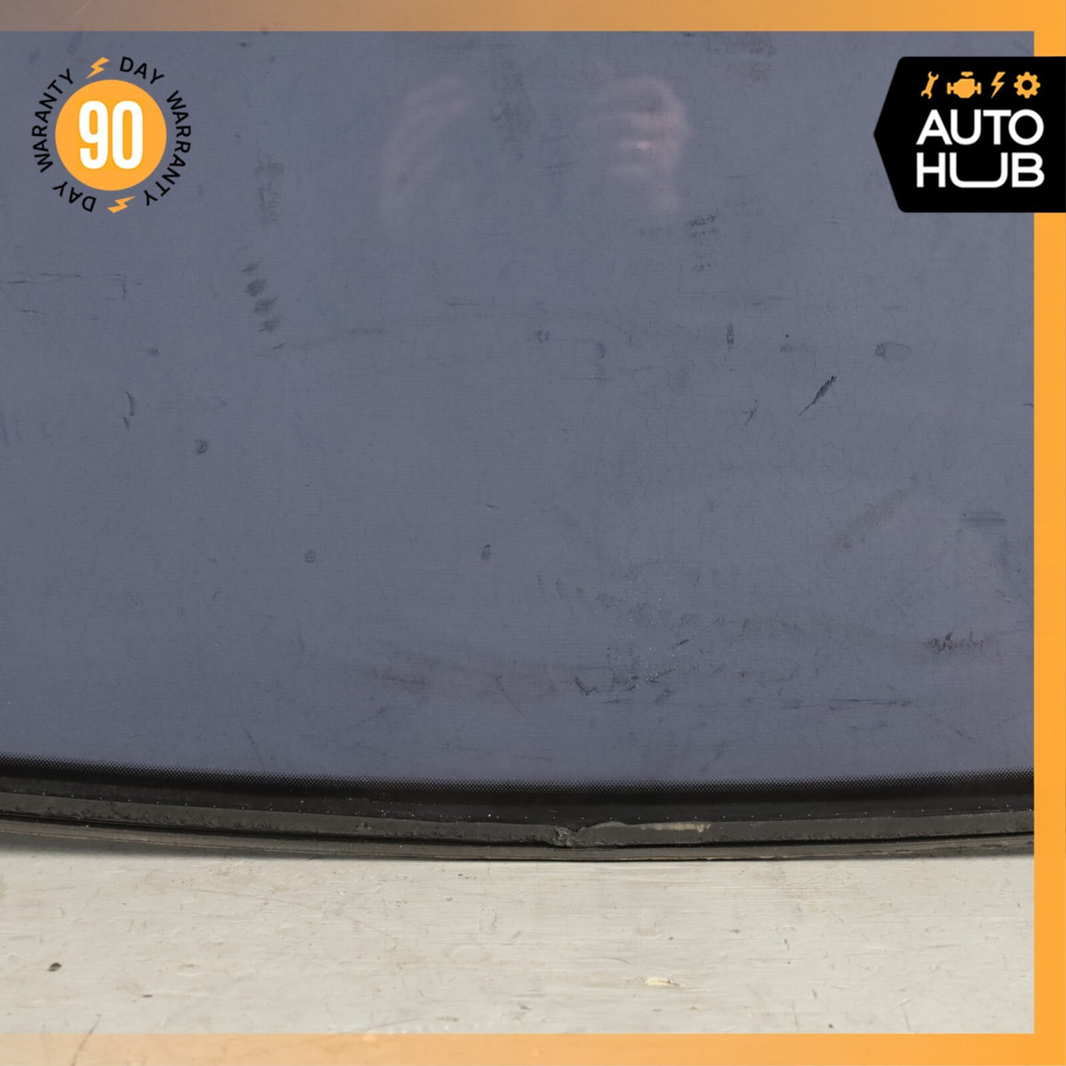 06-13 Bentley Continental Flying Spur Rear Windshield Wind Shield Glass OEM 78k - photo 15