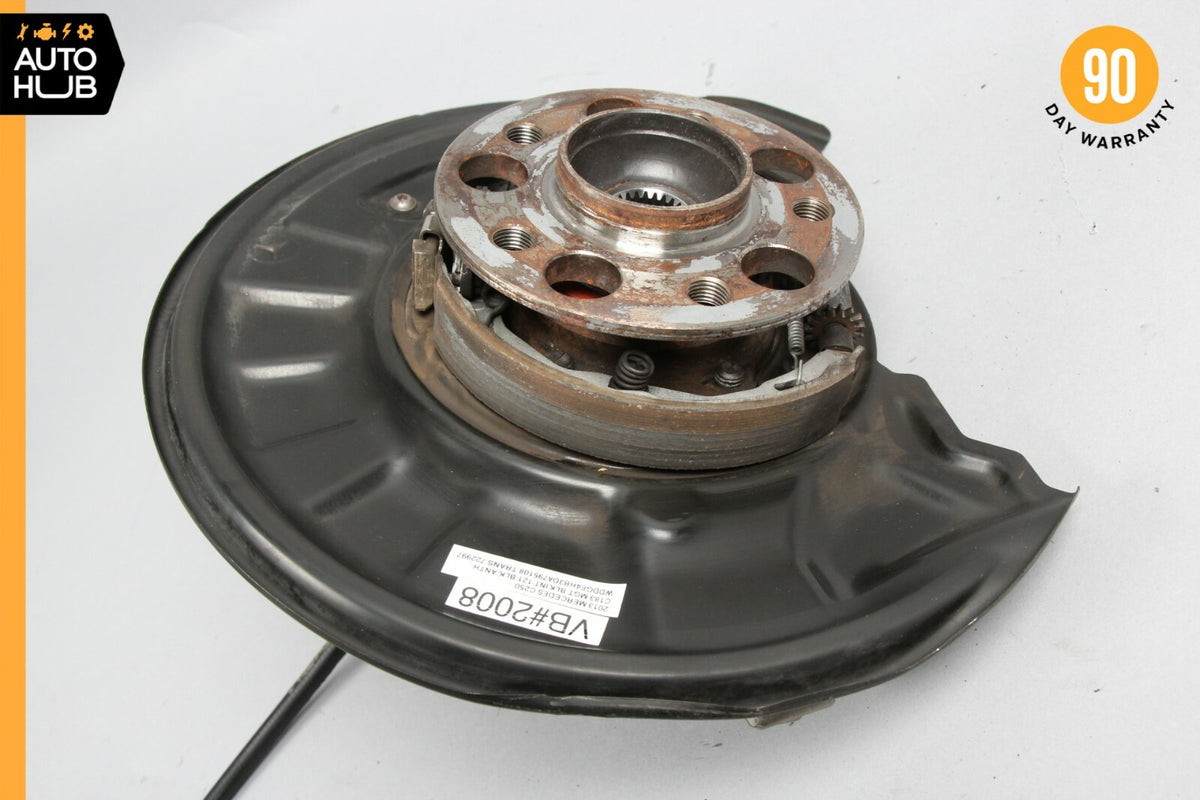 08-17 Mercedes W204 C250 E350 Rear Right Passenger Side Spindle Knuckle Hub OEM - photo 5