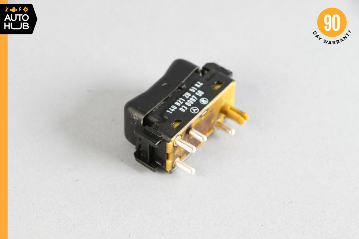 92-99 Mercedes W140 S500 CL500 S420 Rear Window Regulator Control Switch Button - photo 5