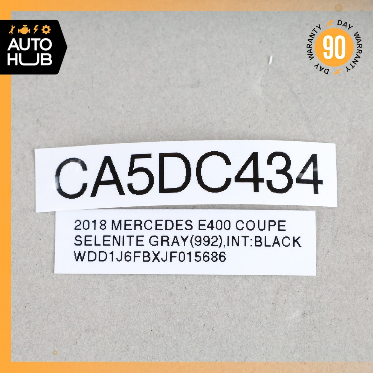 Mercedes W238 E400 Left Side Door Seat Heated / Vented Switch 2139051704 OEM - photo 7