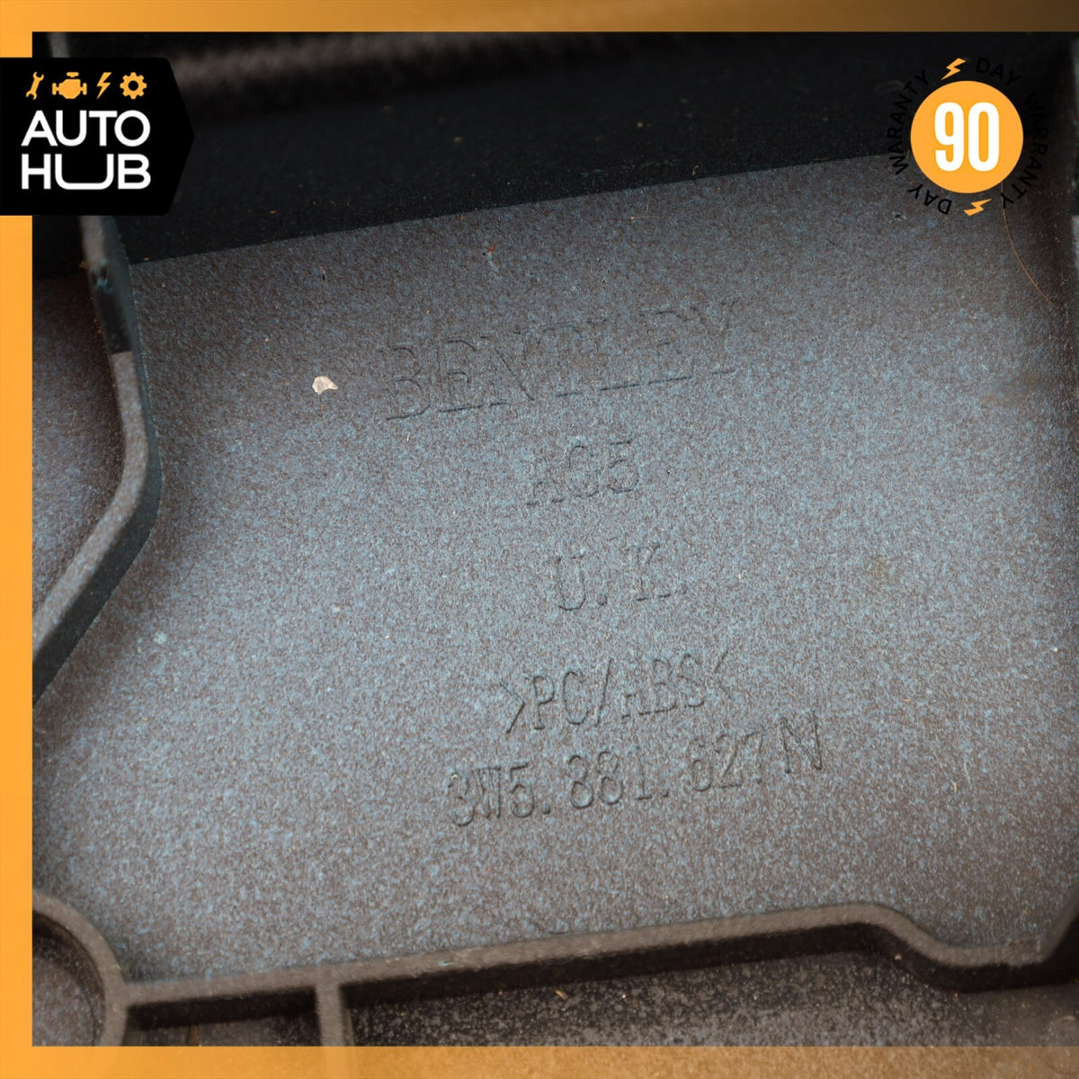 06-13 Bentley Continental Flying Spur Front Left or Right Seat Back Cover OEM - photo 11