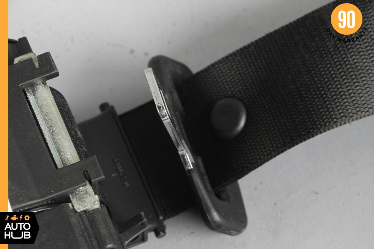 07-10 Mercedes W216 CL550 CL63 AMG Front Right Passenger Seat Belt Black OEM - photo 8