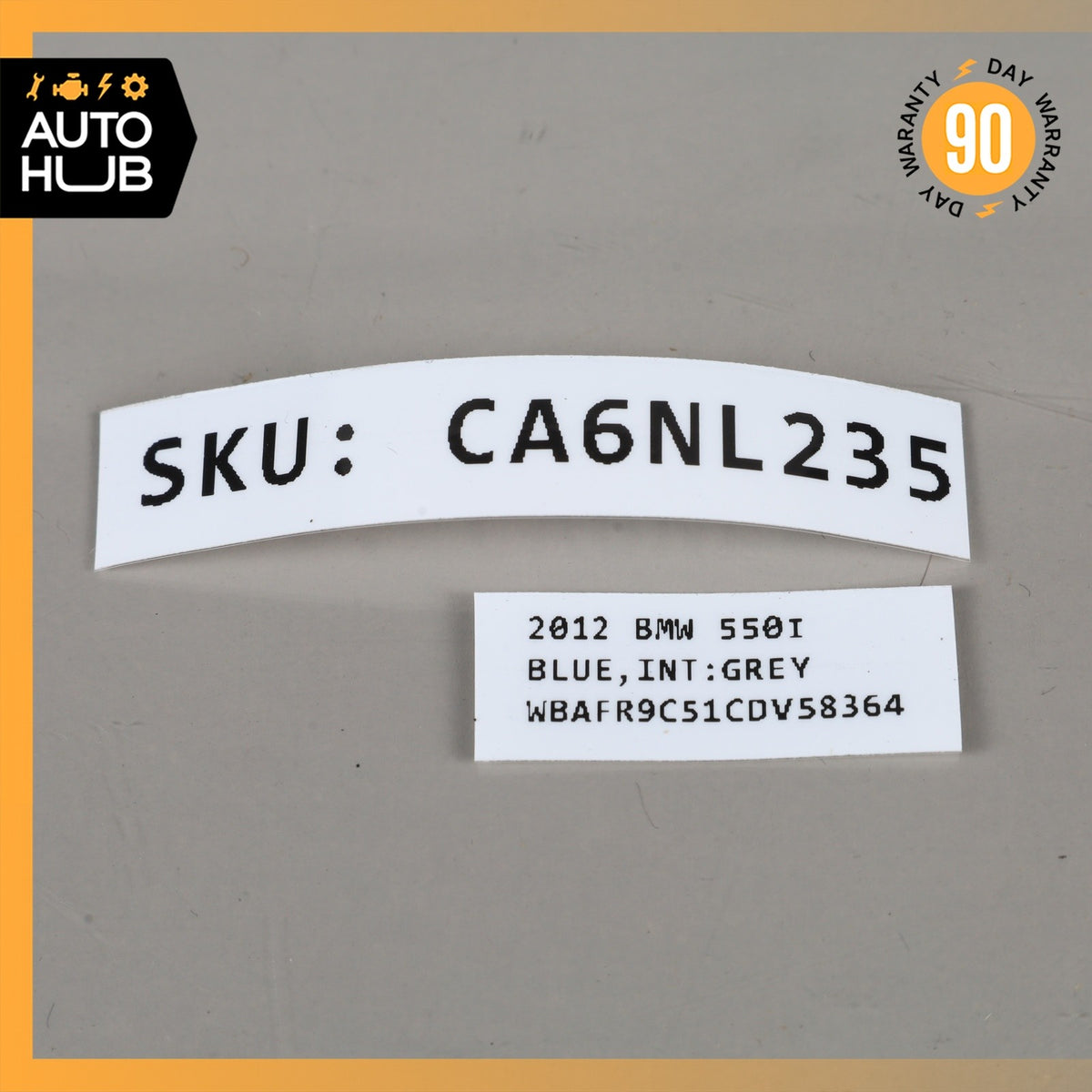 10-19 BMW F10 550i 650i Anti Theft Locking Control Module Unit Computer CAS OEM - photo 10