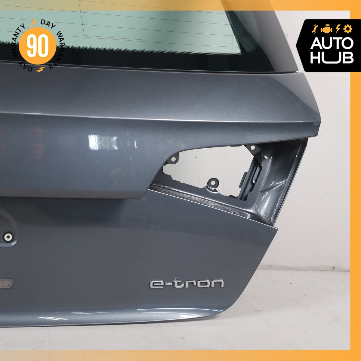 16-18 Audi 8V A3 E-Tron Trunk Lid Liftgate Tailgate Hatch Shell Gray OEM - photo 10