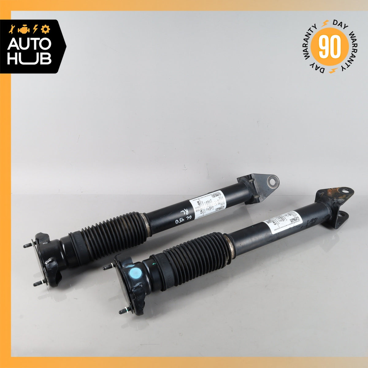 13-16 Mercedes X166 GL450 GLS550 Rear Left and Right Suspension Shock Strut Set - photo 2