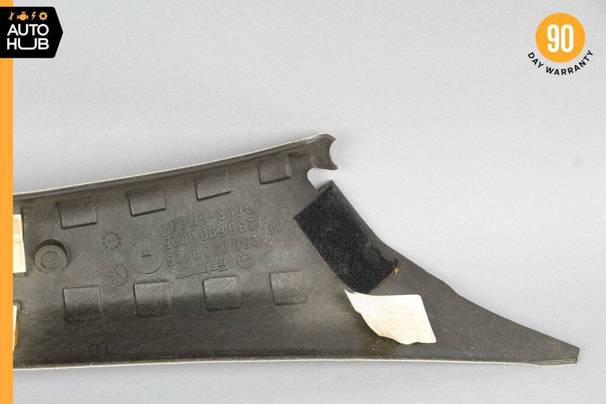03-06 Mercedes R230 SL500 SL55 Front Left Side Interior Trim Panel A Pillar OEM - photo 10