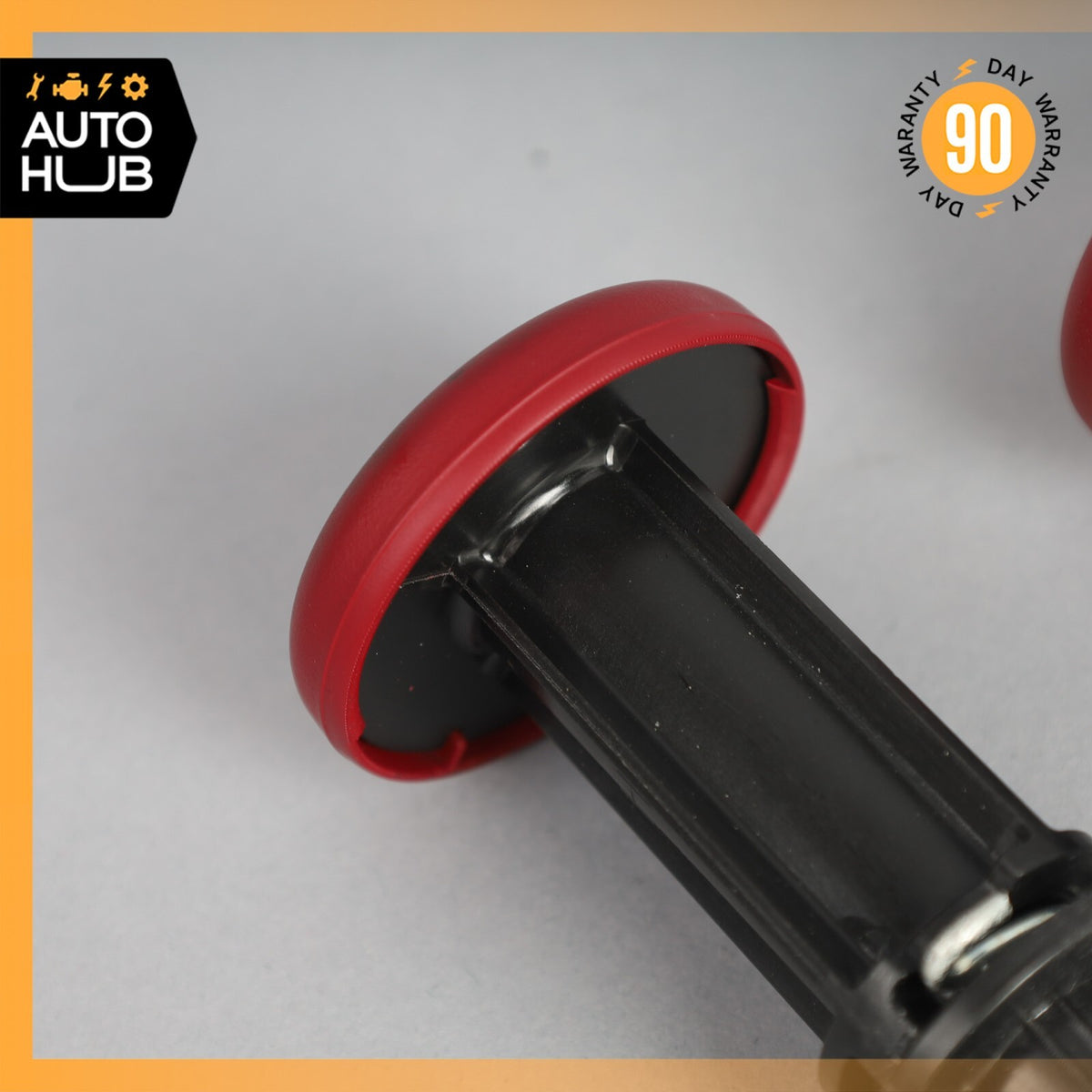 17-20 Maserati Levante M161 Front Left Driver Side Seat Headrest Guide Red OEM - photo 11