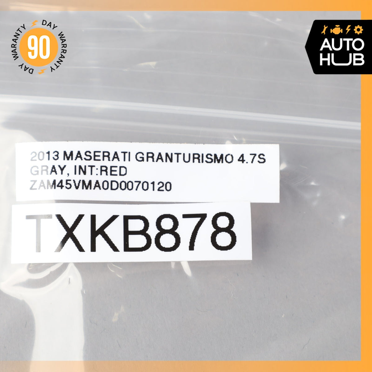 08-19 Maserati GranTurismo M145 Left Driver Side Interior Door Grab Handle OEM - photo 12