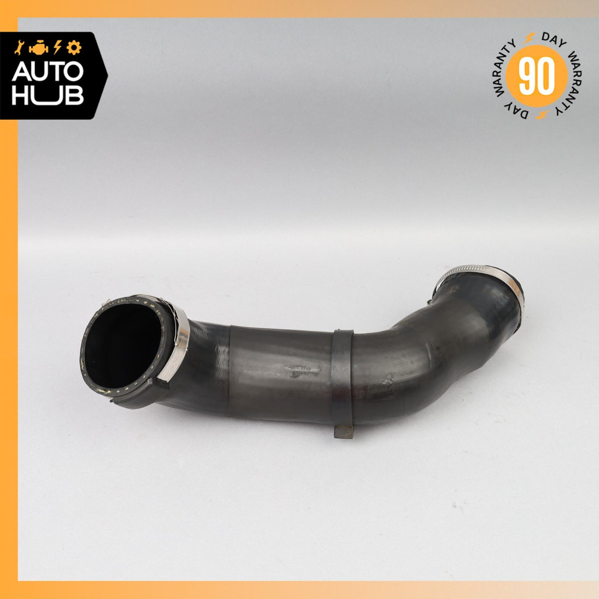03-12 Bentley Continental Flying Spur 6.0L Left Side Intercooler Hose Pipe OEM - photo 1