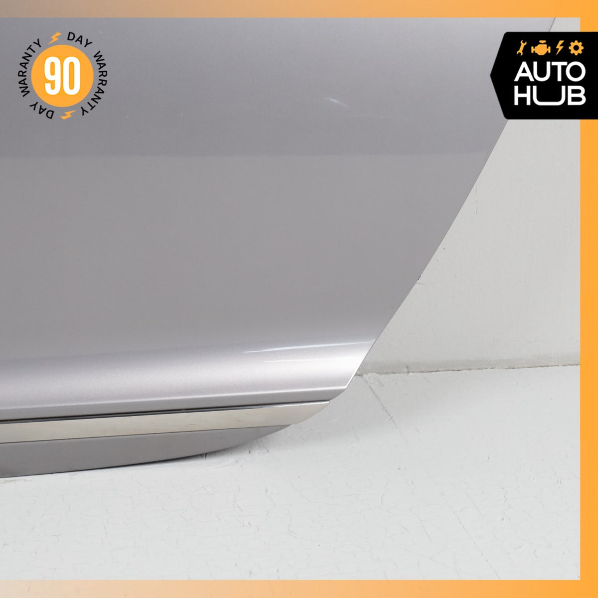 03-09 Bentley Continental GTC GT Left Side Door Shell Frame Panel Silver OEM 46k - photo 7