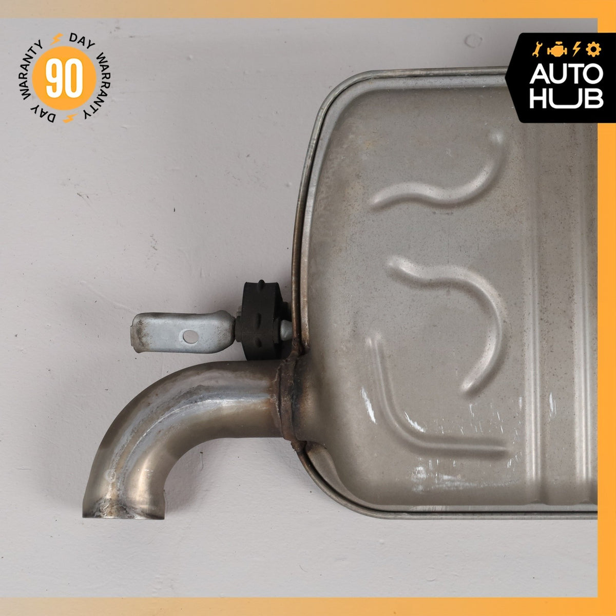 15-20 Mercedes X156 GLA250 FWD Dual Exhaust Muffler Assembly 2464910600 OEM 71k - photo 3