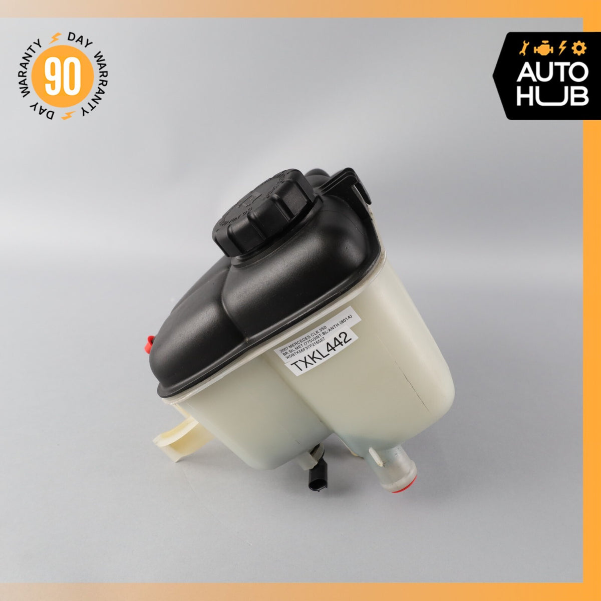 01-09 Mercedes W209 CLK350 C230 Engine Radiator Coolant Expansion Tank OEM - photo 1