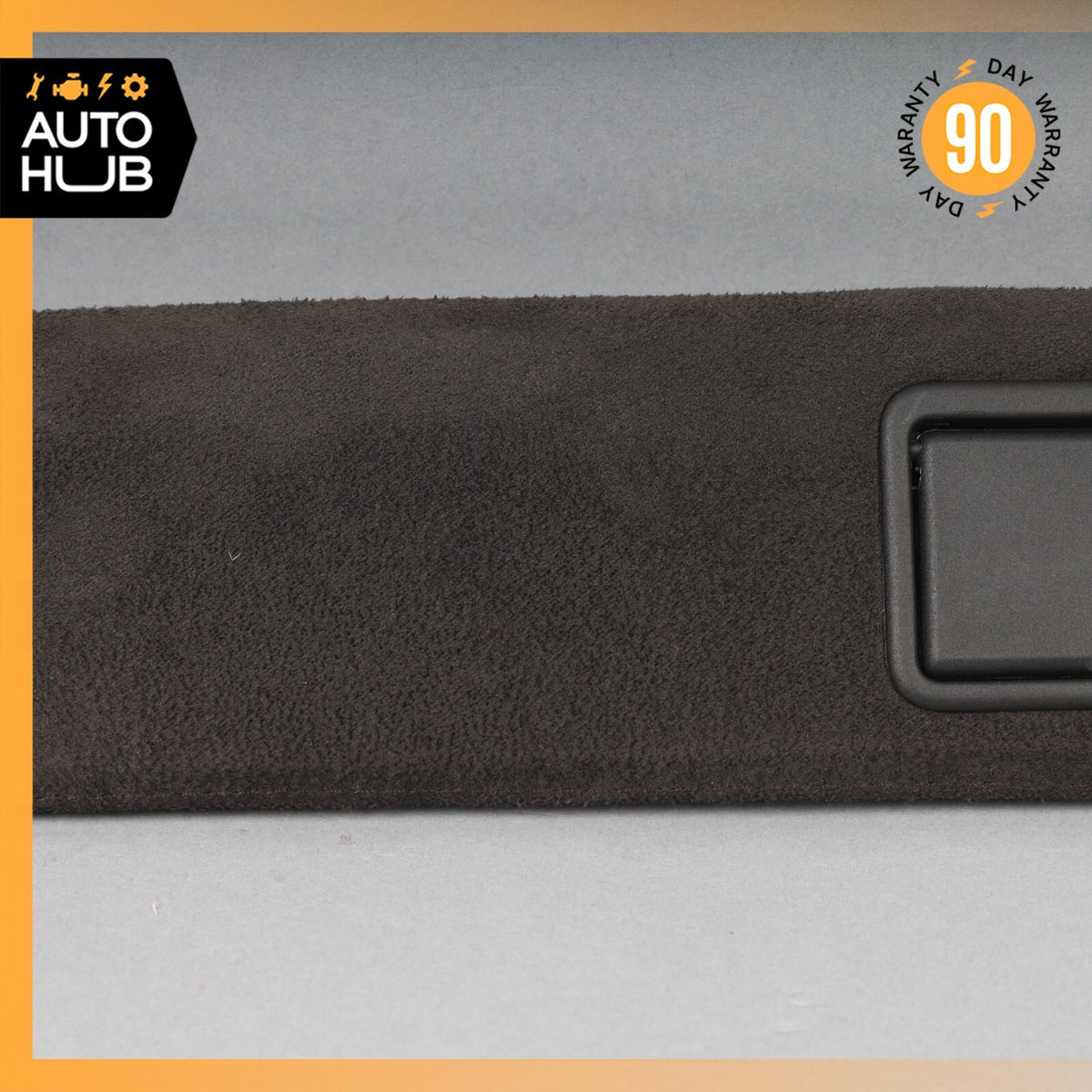 2014 Jaguar X152 F-Type Convertible Right Sun Visor Shade Sunvisor Suede OEM - photo 4