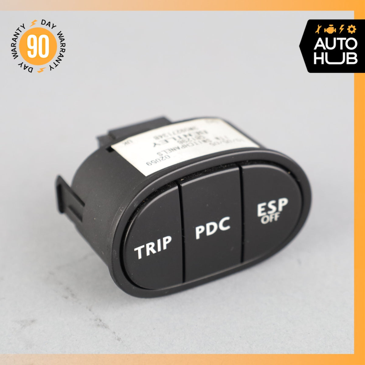 03-12 Bentley Continental Flying Spur Speed ESP PDC Button Switch Control OEM - photo 2