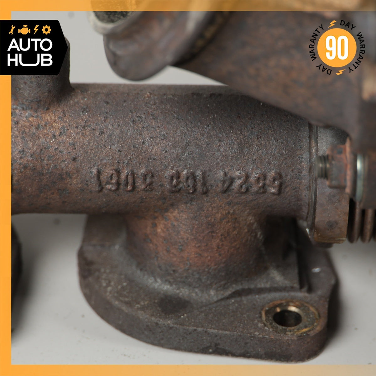 03-17 Mercedes W221 S600 SL600 M275 Turbocharger Turbo Manifold Right Side OEM - photo 11