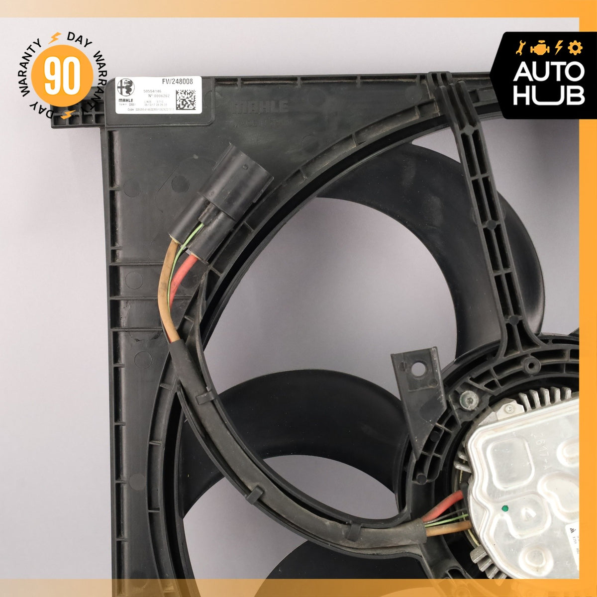 17-26 Alfa Romeo 952 Giulia Engine Cooling Fan Assembly OEM 73k - photo 8