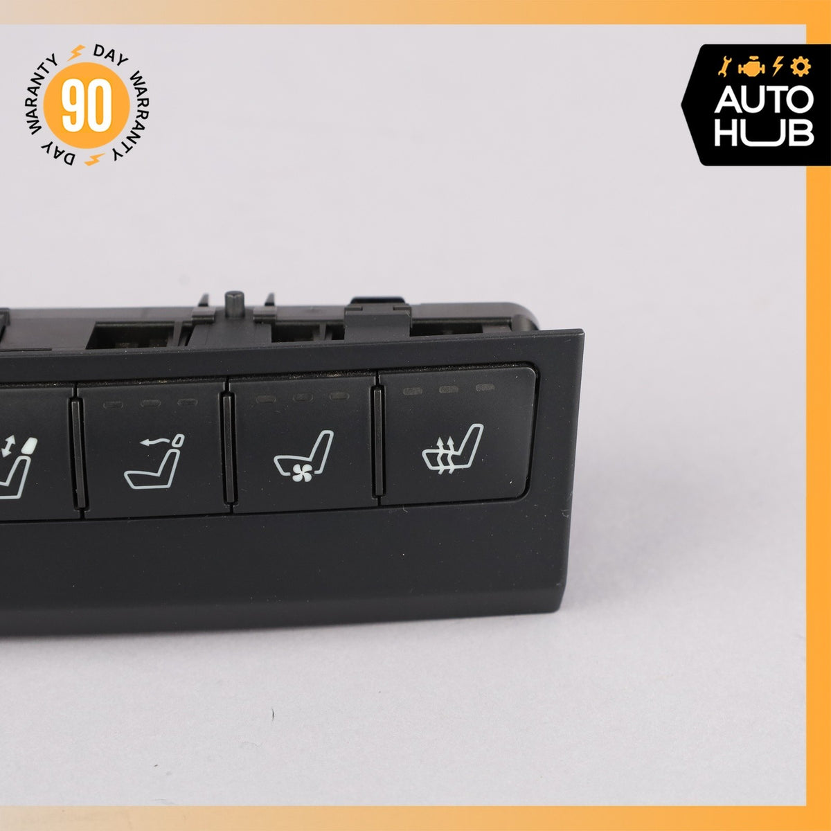 10-17 Mercedes W207 E550 Convertible Dashboard Heated Seat Control Switch OEM - photo 4