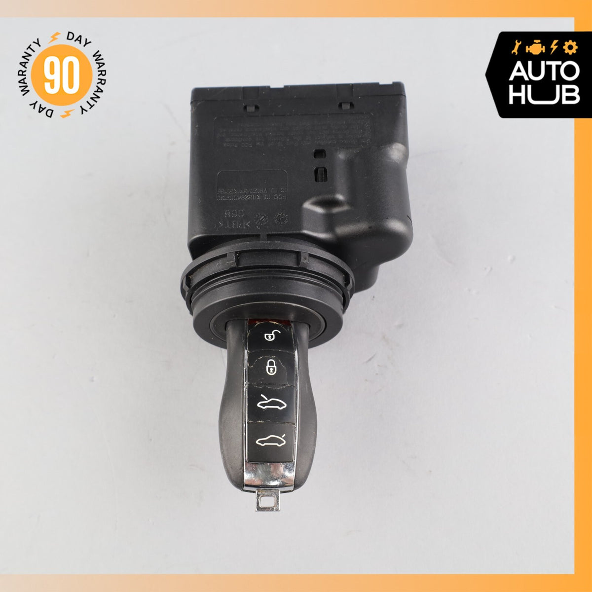 11-18 Porsche Cayenne 958 Start Ignition Switch Module w/ Key 7PP905865E OEM - photo 6