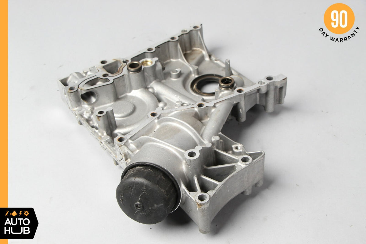 97-04 Mercedes R170 SLK230 C230 Timing Cover Oil Filter Housing 1110150901 OEM - photo 6