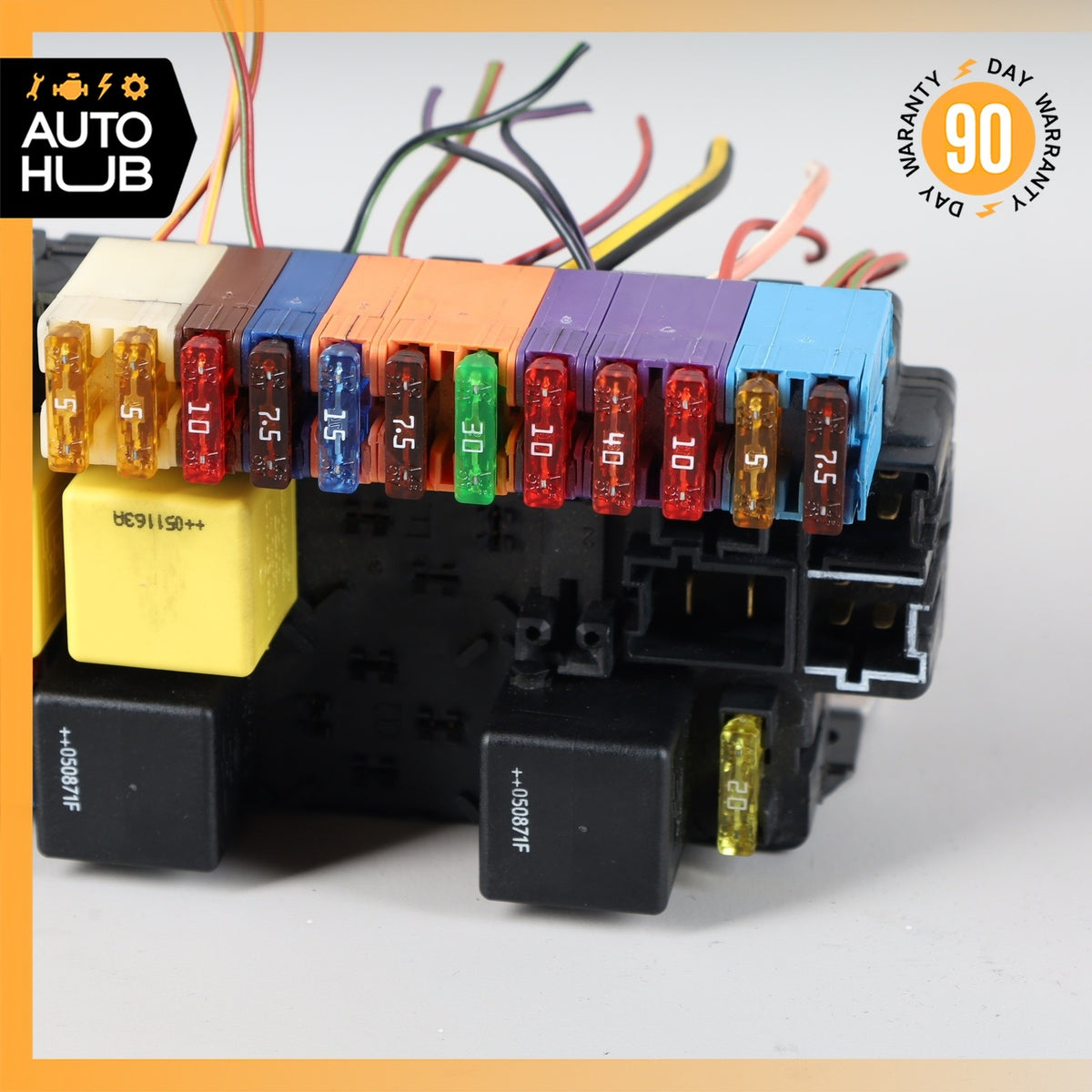 03-12 Mercedes R230 SL500 SL55 AMG Front Left SAM Fuse Box Control Module OEM - photo 4