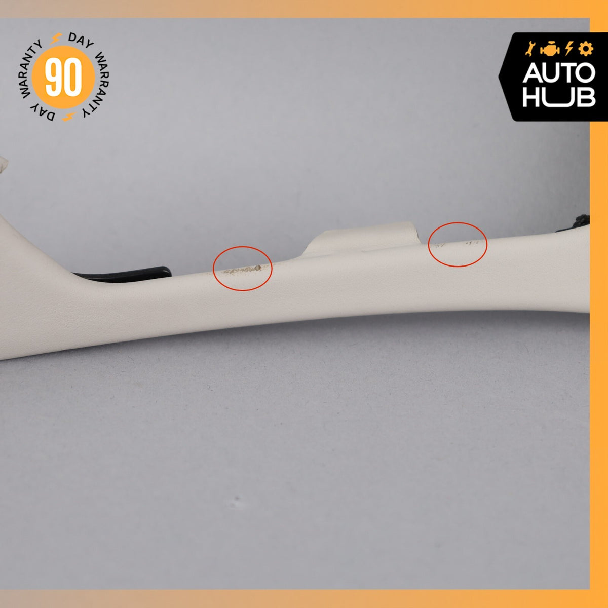 14-17 Mercedes W222 S600 S550 Rear Right Side Seat Molding Cover Trim Panel OEM - photo 5